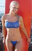 Sheer Sequin Panel-kini